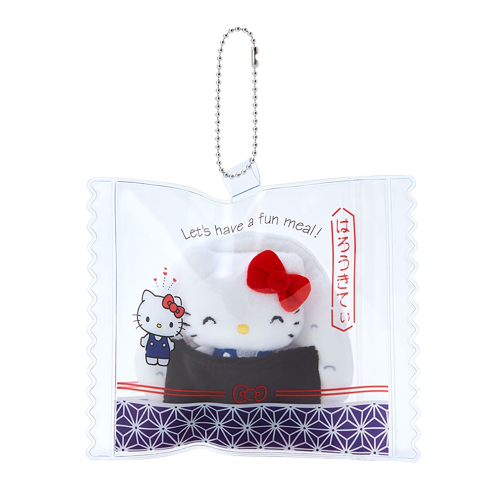 Sanrio 三麗鷗 便利商店系列 造型玩偶吊飾 娃包 Hello Kitty 飯糰 277169