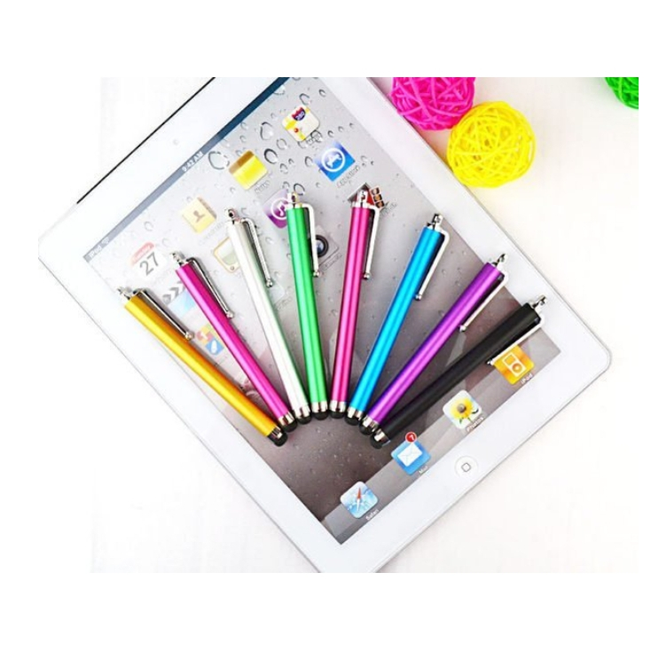 鋁合金七彩觸控筆 蘋果手寫筆 apple iphone6 plus 熱感觸控筆,清倉價9元