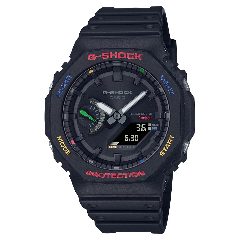 G-SHOCK / GA-B2100FC-1A / 卡西歐 CASIO [ 官方直營 ] 多彩繽紛堅固耐用