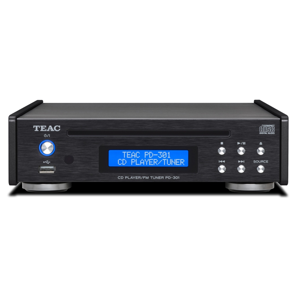 ｜TEAC PD-301-X｜黑 鋁殼 CD MP3 USB FM 同軸 光纖 RCA 播放機 公司貨 保固一年｜加煒