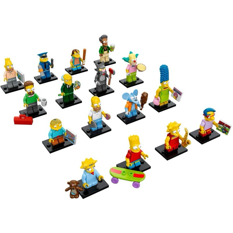 LEGO 樂高 71005 辛普森 第1代 人偶包 全套16隻