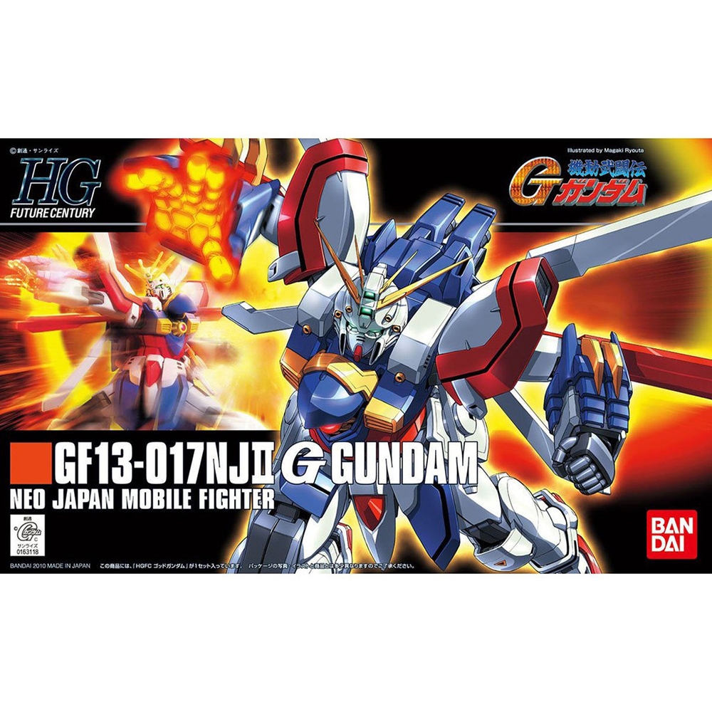 【BANDAI】組裝模型 機動武鬥傳G鋼彈 HGFC 1/144 GF13-017NJII 神鋼彈 神威鋼彈 110