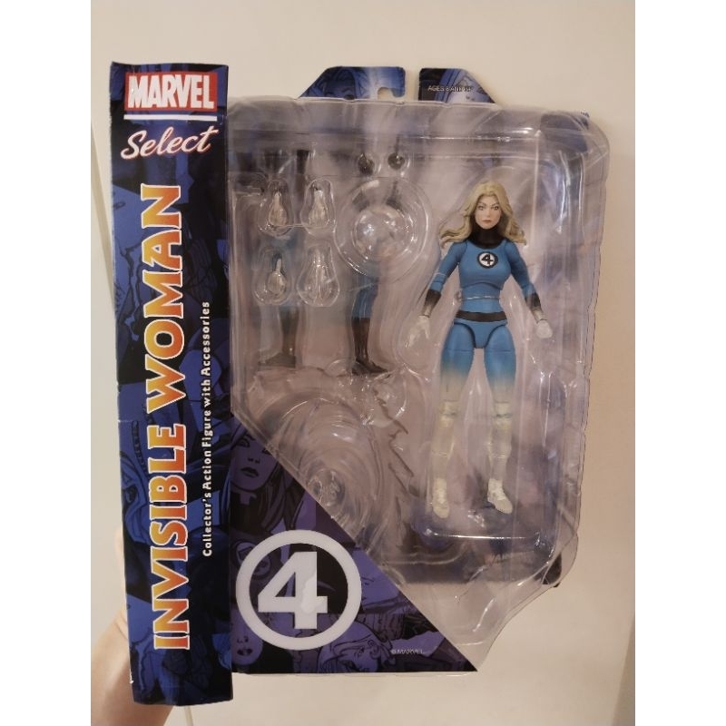 『致格殿』Marvel Select 驚奇四超人 隱形女 全新現貨