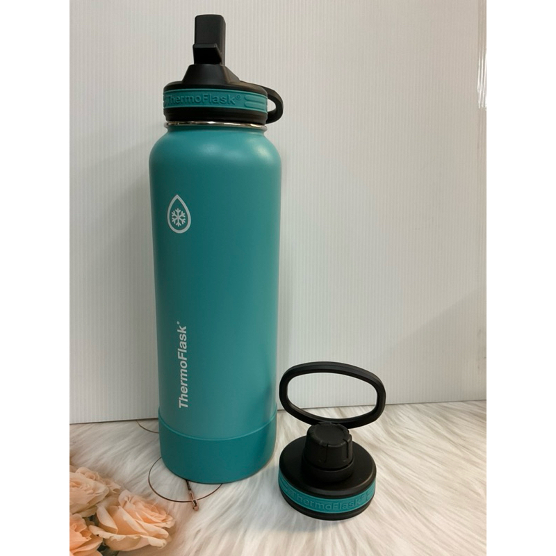 《出清》ThermoFlask 1.2公升不鏽鋼保冷瓶，雙替換瓶蓋