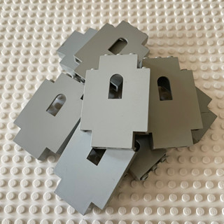 LEGO樂高 二手 絕版 城堡系列 6080 6073 城牆 零件 舊淺灰 4444