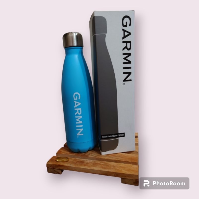 Garmin保溫瓶 500ml 天空藍 運動健身