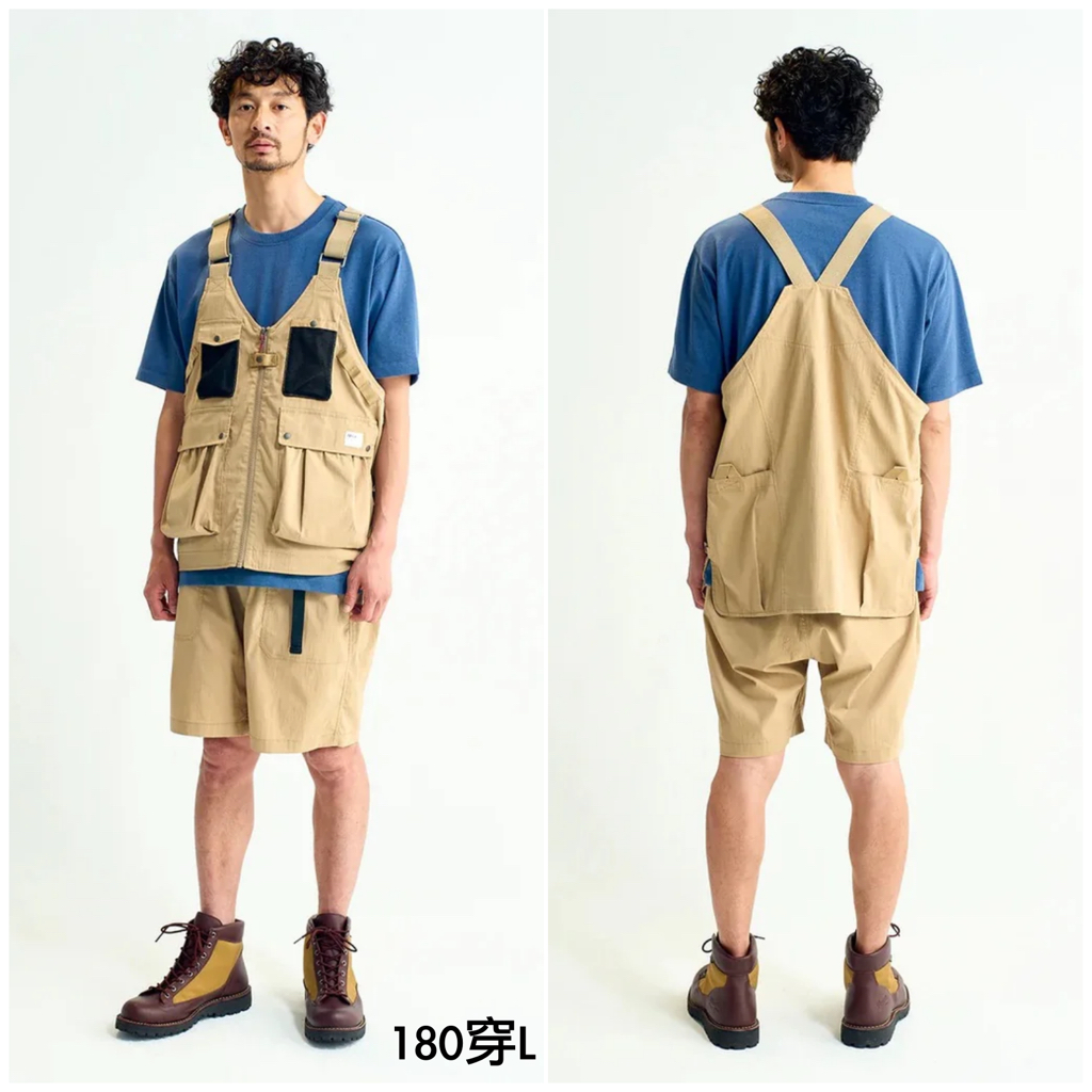 日本Nanga Takibi Ripstop Field Vest 難燃背心 （男女同款）