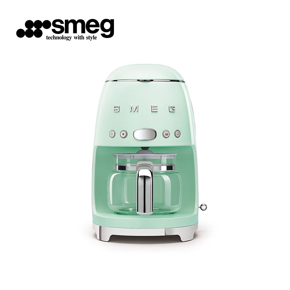 【SMEG】義大利濾滴式咖啡機-粉綠色_DCF02PGUS