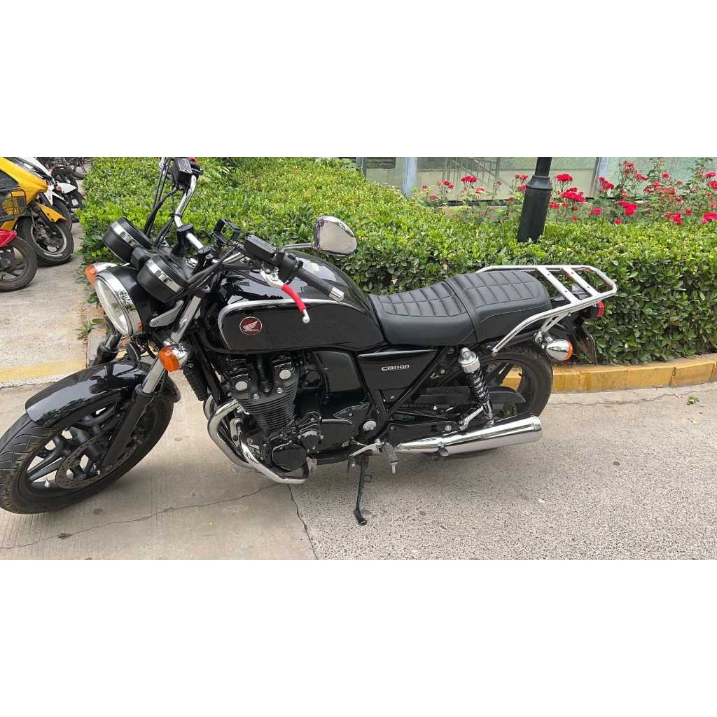 CB1100金屬置杯架 適用於 Honda CB1100改裝黑色杯架 CB1100  CB1100EX飲料架