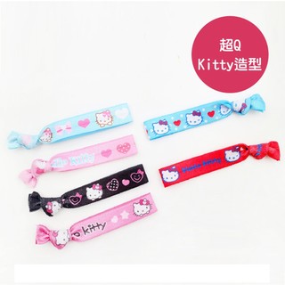 出清【正版授權】Hello Kitty綁式束髮帶【4入】