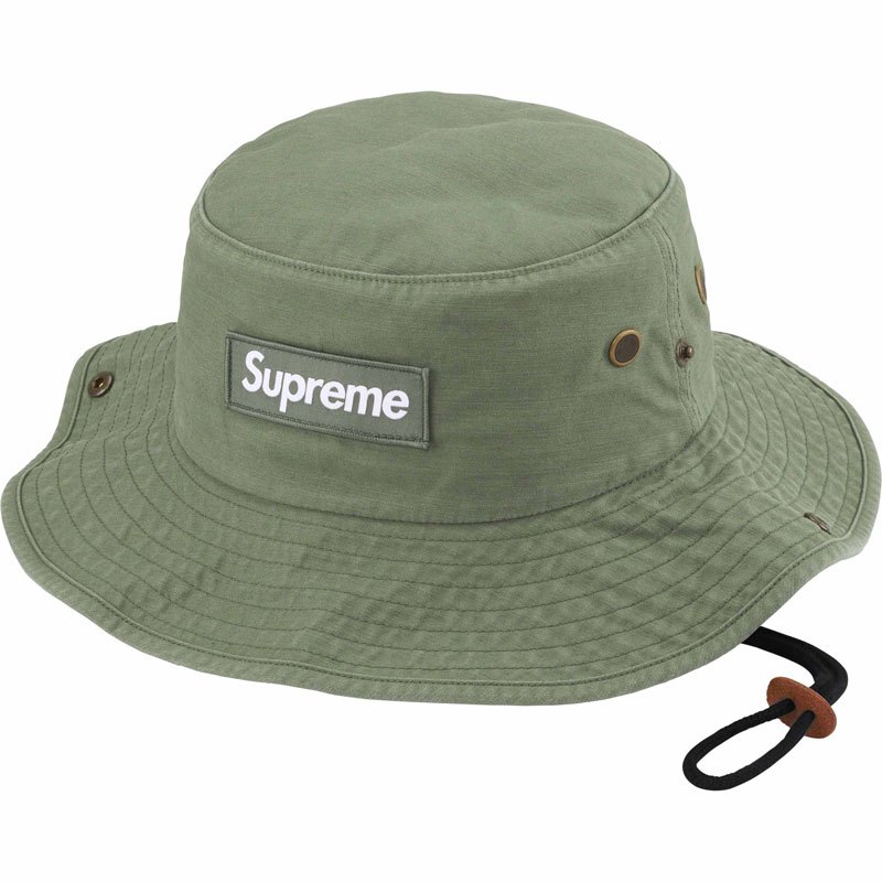 SUPREME FW23 MILITARY BOONIE 漁夫帽 / 戰術帽 (軍綠色) 化學原宿