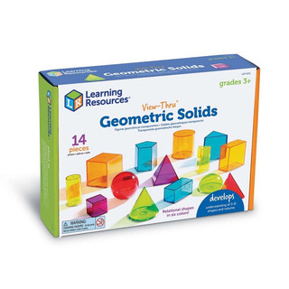 ｜美國 Learning Resources ｜透光幾何積木組（代理商公司貨）