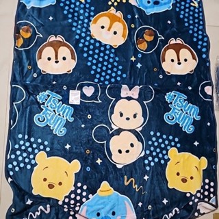 迪士尼 Tsum Tsum 法蘭絨毯 毛毯 隨身毯