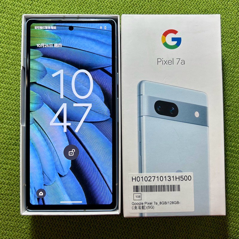 Google Pixel 7a 5G 8G 128G 藍 保固內 Pixel7 7 a Pixel7a 螢幕刮傷 二手機