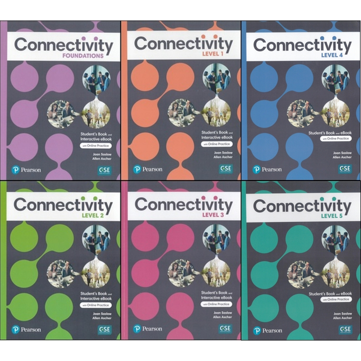 <姆斯>Connectivity (Foundations/1/2/3/4/5) Student's Book & Interactive eBook with Online Practice/Workbook (分冊A/B)