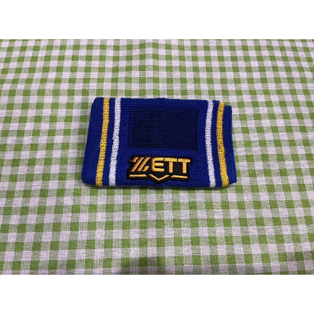 ZETT 刺繡Logo 運動護腕 BWBT-151