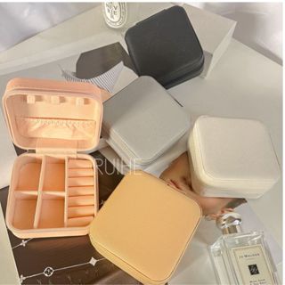 ✨臺灣現貨✨飾品收納盒 隨身飾品盒 耳環收納盒 珠寶首飾盒 戒指盒 首飾盒 配飾收納 戒指收納 珠寶盒