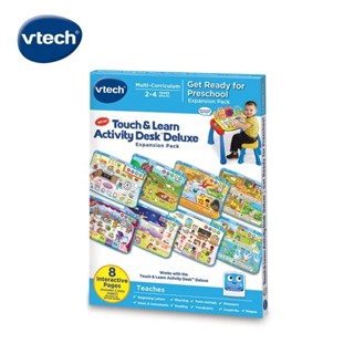 【英國 Vtech 】互動學習點讀桌圖鑑套卡組-學齡前認知啟蒙(2-4Y)