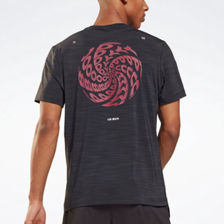 REEBOK LES MILLS® BODYPUMP ACTIVCHILL TEE 萊美 運動 訓練 黑色 H08936