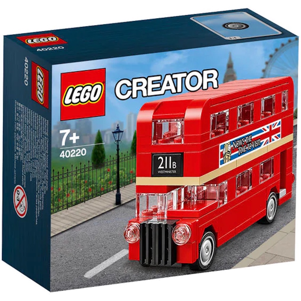 【CubeToy】樂高 40220 創意系列 迷你倫敦雙層巴士 - LEGO CREATOR London Bus -