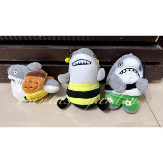 Shark Bee 玩偶 鯊家族 兒童禮物 鯊雕玩偶 鯊魚吊飾 鯊魚娃娃 鯊魚玩偶 聖誕節禮物 交換禮物