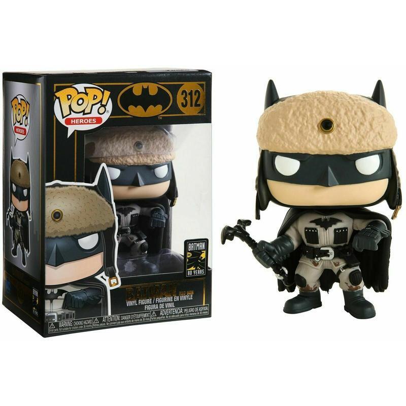 ☆勳寶玩具舖【現貨】FUNKO POP 英雄 #312 2003年 紅之子蝙蝠俠 BATMAN RED SON