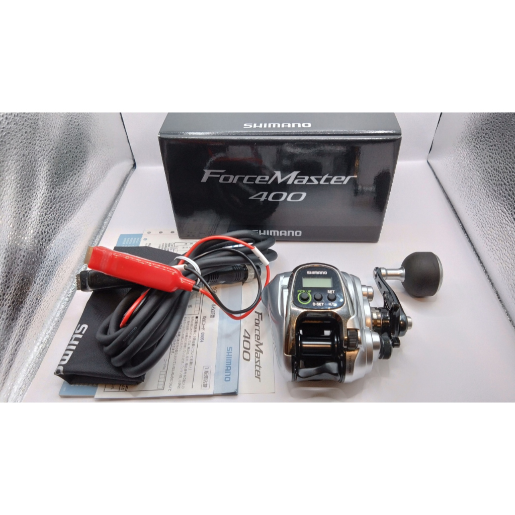 二手電動捲線器 SHIMANO FORCE MASTER 400 (23.10.25) 船釣小搞搞電捲