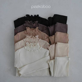 peekaboo 捲捲莫代爾兒童套裝｜女童套裝 兒童衣服 寶寶套裝 嬰兒套裝 寶寶衣服 嬰兒衣服 韓國童裝