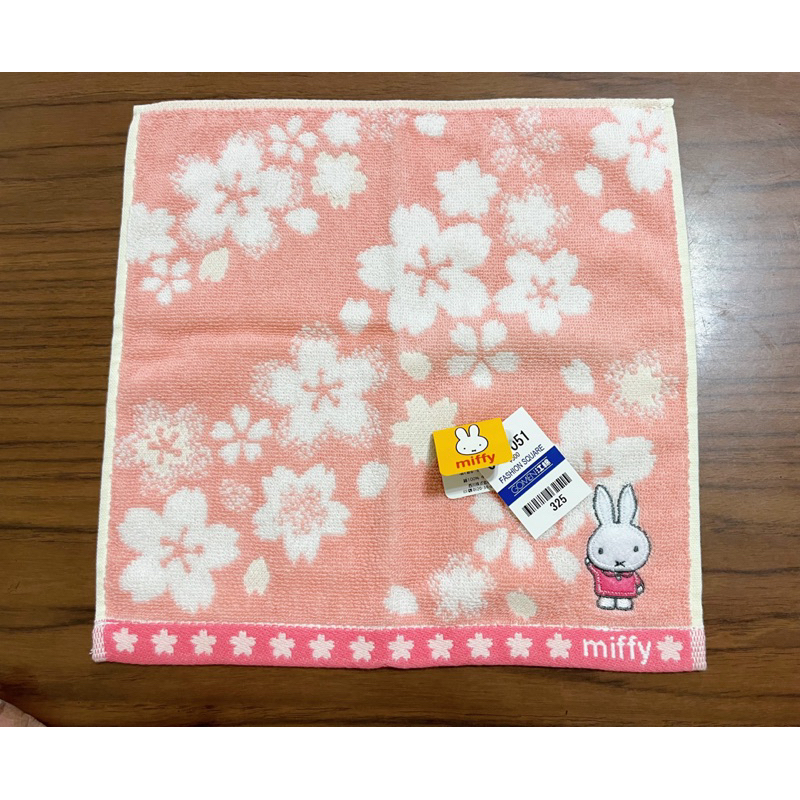 🇯🇵日本限定正版miffy米菲/米飛小方巾/口水巾/小手帕