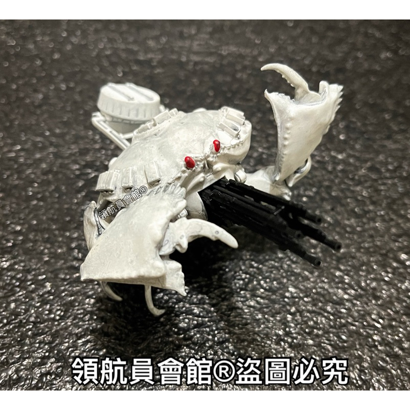 【領航員會館】單售 白色 蟹戰車P2 正版ToysCabin 扭蛋 公仔 饅頭蟹 麵包蟹 螃蟹戰車 坦克 生化 模型玩具