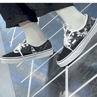 [unclev1966] Vans Authentic x Disney 迪士尼 聯名 100週年 米奇 黑色 滑板鞋
