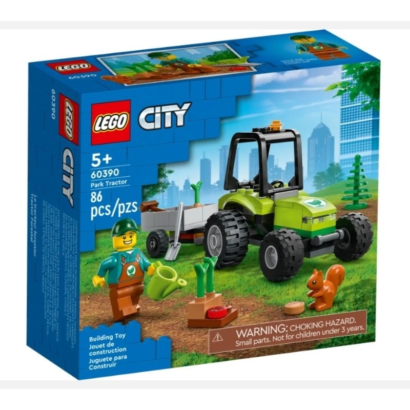 ［mi家精品］全新 樂高LEGO 60390 city 城市系列 公園曳引車/機