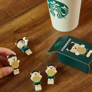 星巴克 歡慶Bearista小熊杯塞 Starbucks 2023/10上市