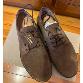 Clarks 男鞋 復刻風尚- Desert Lon Evo經典升級全麂皮休閒鞋(棕色)