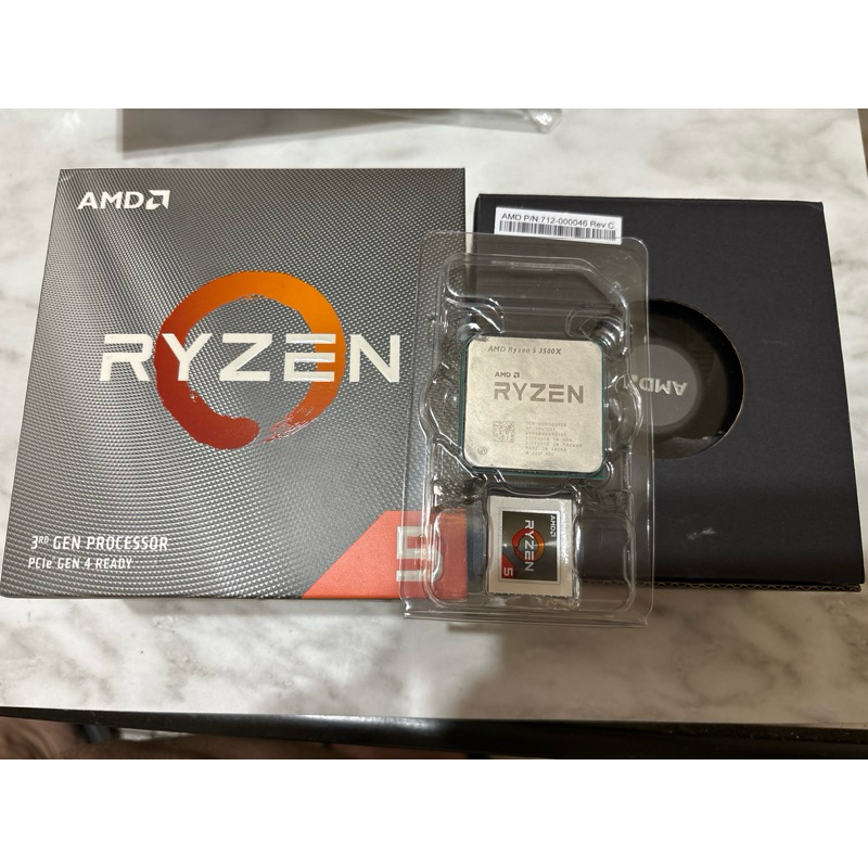 (原盒風扇）AMD Ryzen 5 3500X 中央處理器