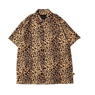 AES leopard smile/love Hawaiian shirt 笑臉豹紋襯衫XL號