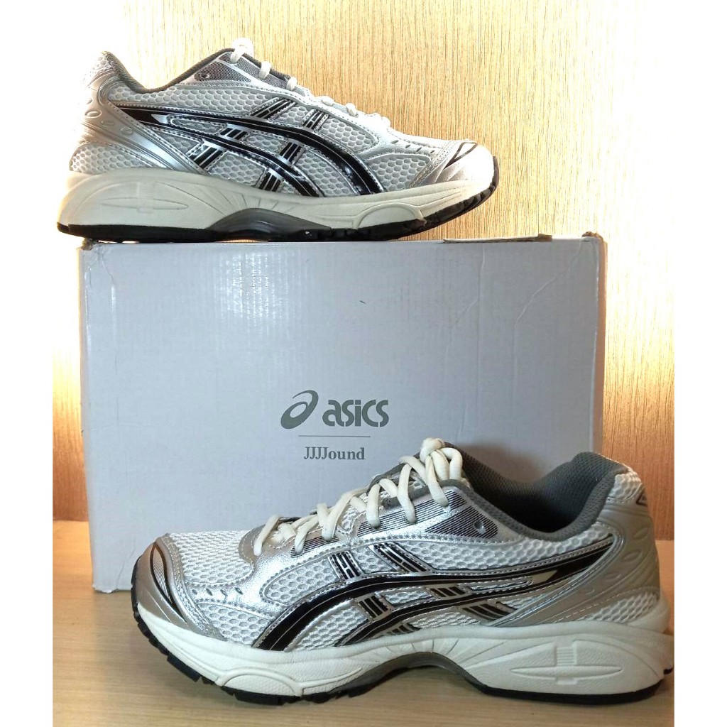 Asics GEL-KAYANO 14 網面透氣 緩震耐磨 男慢跑 運動鞋 1201A457-101 銀黑 US8.5