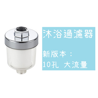 梅秀【臺灣現貨實拍】沐浴過濾器 花灑 蓮蓬頭 過濾 前置過濾器 淨水 去雜質 PP棉 過濾 濾芯 水龍頭轉接頭