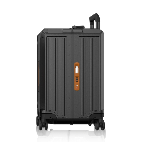 【Acer】墨爾本四輪對開胖胖箱 行李箱 旅行箱 20吋 24吋 質感黑