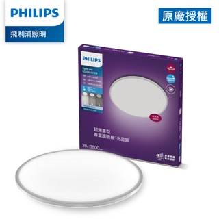 Philips 飛利浦 EyeCare LED 36W超薄調光吸頂燈-自然光(PA016)