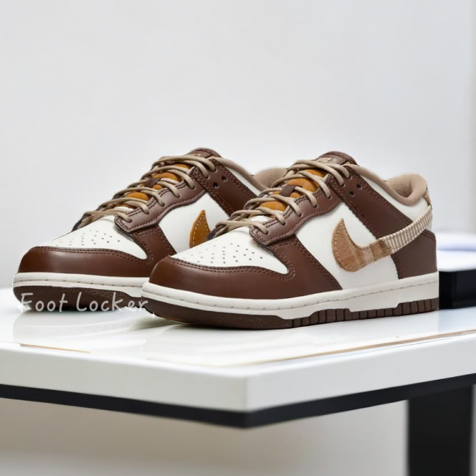 Nike Dunk Low 摩卡 美拉德格紋 咖啡色 復古 男女鞋 休閒 板鞋 白棕色 FV3653-191