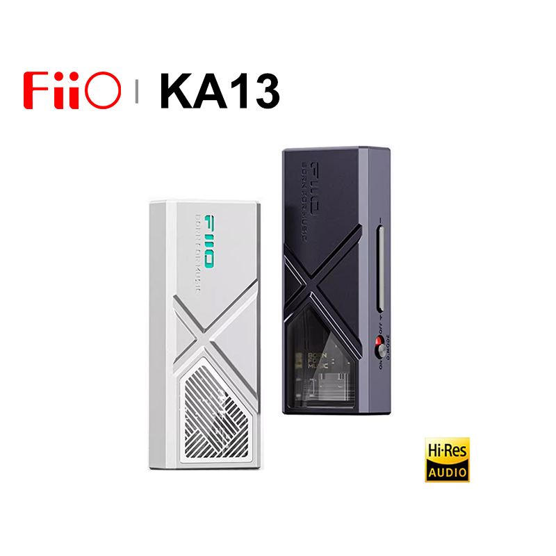 FiiO KA13 隨身型平衡解碼耳機轉換器 小尾巴 DAC 隨身耳擴 台灣總代理公司貨