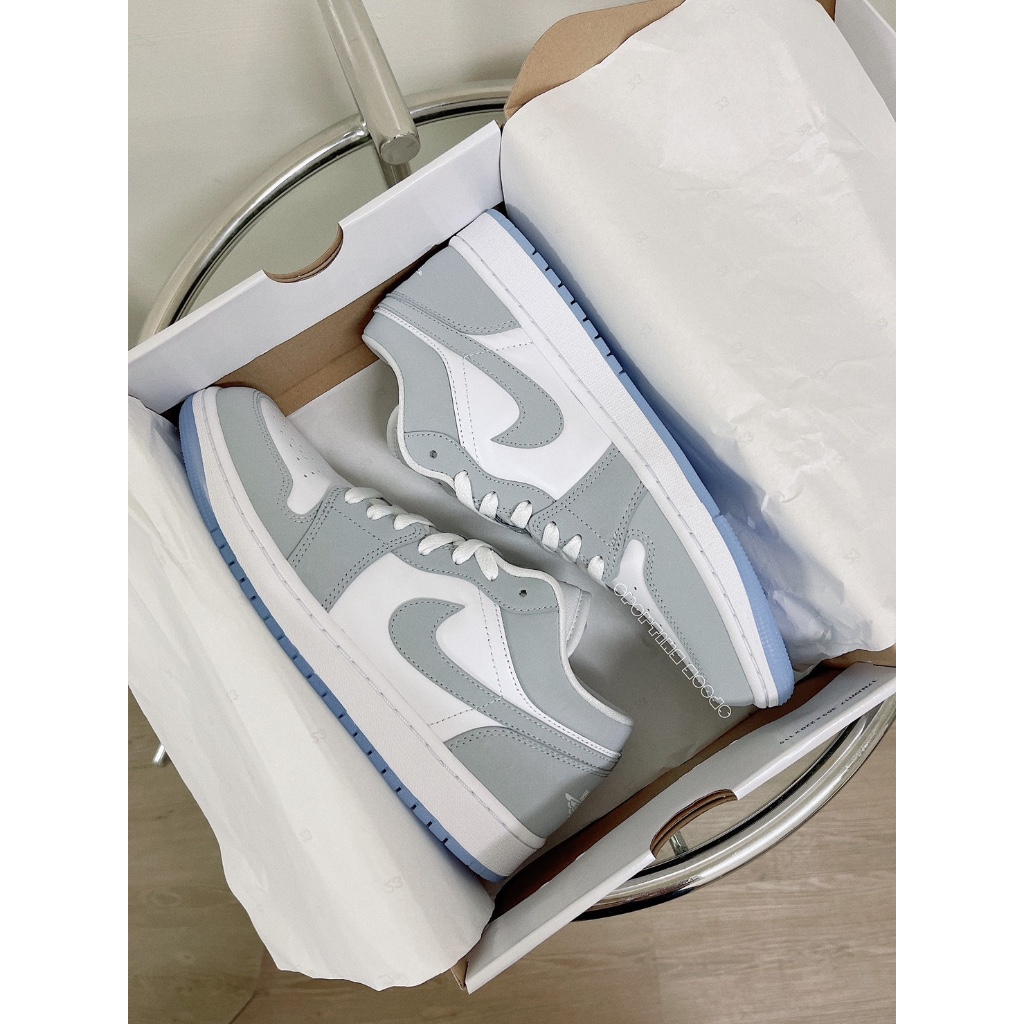 S.G Air Jordan 1 Low Wolf Grey DC0774-105 灰白 煙灰 低筒 男女款 籃球鞋