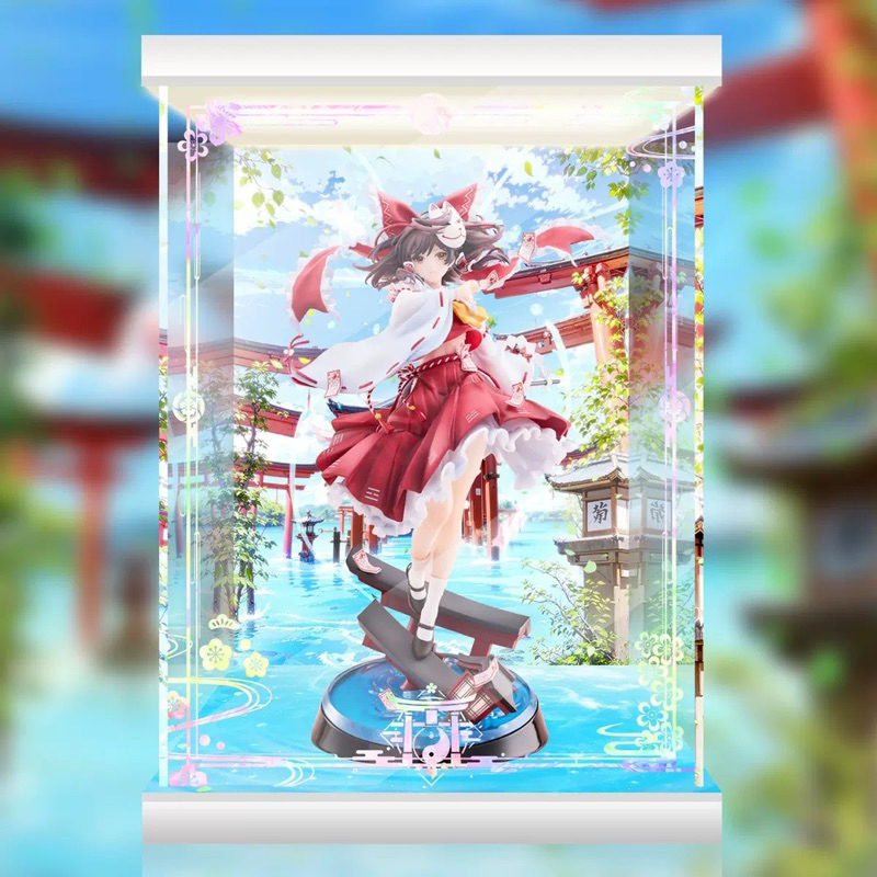 《Yao 挖寶趣》Solarain 東方Project 博麗靈夢 樂園的美好巫女 PVC公仔 專用展示盒