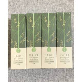 (四瓶特惠組) 古寶 茶樹 頭皮 抗屑 養護液 100g-(抗屑 控油)