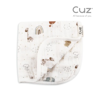 新品上市 Cuz 土耳其有機綿紗布巾-多款任選-加厚四層紗雙面款(35x35cm)