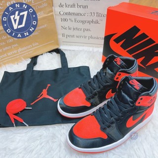 帝安諾 實體店面Nike Air Jordan 1 High OG AJ1 黑紅 緞面 絲綢 禁穿 FD4810-061