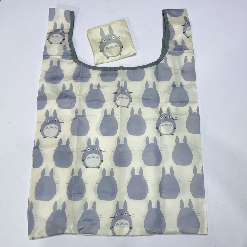 🌸貓咪購購🌸日本👍灰色龍貓購物袋