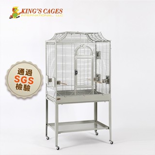 【大鸚帝國】美國金氏KING'S CAGES / 南洋風情開頂籠(大號) / 中小型鸚鵡籠 鸚鵡籠子 鳥籠 鸚鵡鳥籠