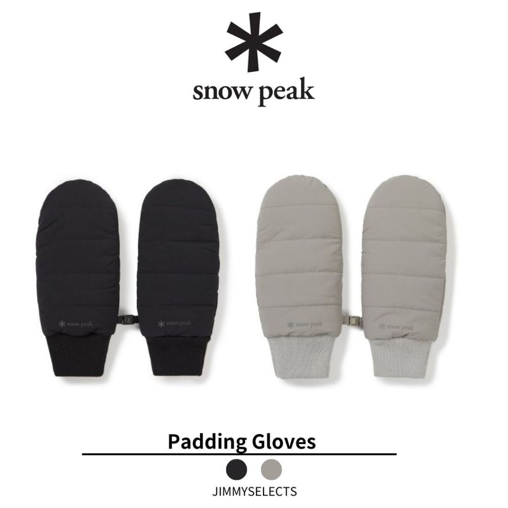 【吉米.tw】韓國代購 Snow Peak 雪諾必克 Padding Gloves 冬季 格紋 保暖 手套 NOV